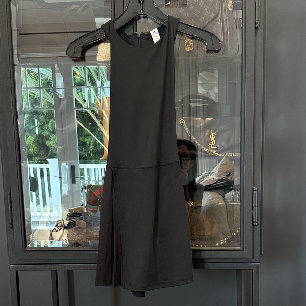 Reflex Black tennis dress, built in shorts.
